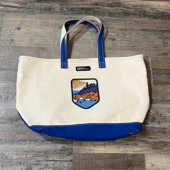 L.L. Bean Handbags - L.L Bean Limited Edition Boat and Tote For the National Parks Collection: Acadia